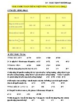 Đề thi Violympic Toán lớp 3 vòng 7 lần 2 - Năm 2016-2017 - Hà Thị Mỹ Phượng